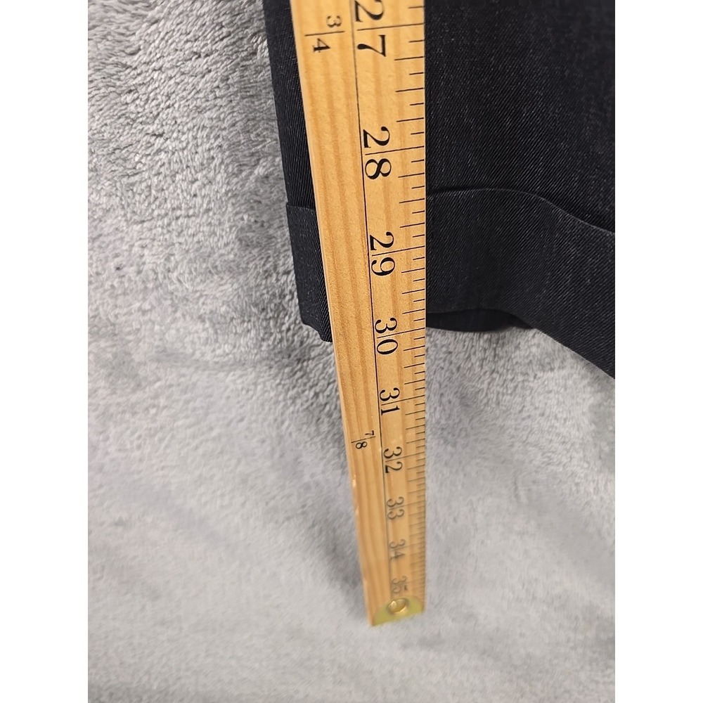 Brooks Brothers Dress Pants Mens 36x30 Dark Gray Wool Pleated Cuffed Canada - Picture 7 of 7